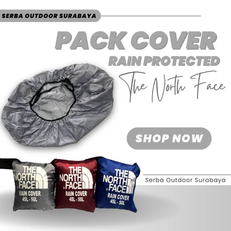 Rain Cover/ Cover Bag / Mantel Tas TNF 45 - 50 Liter