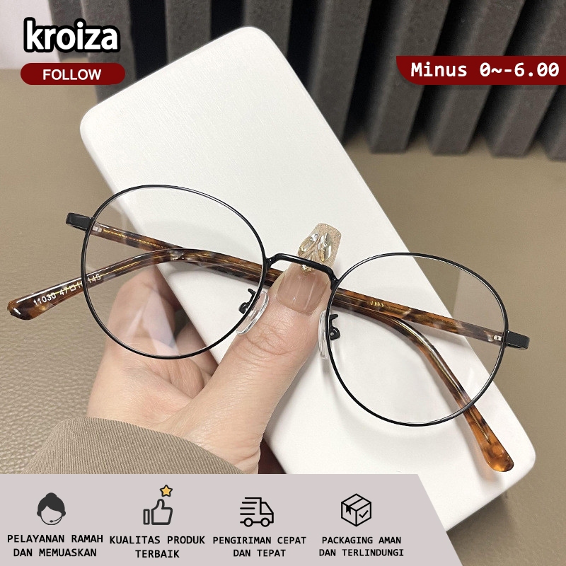 Photocromic kacamata minus kacamata anti radiasi Anti Radiasi Blueray kacamata wanita minus