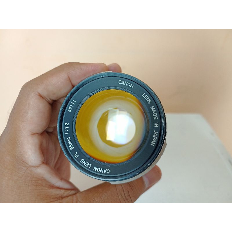 Lensa Manual Canon FL 55mm f1.2 For Canon Fullframe & Apsc 6D 5D 60D 600D