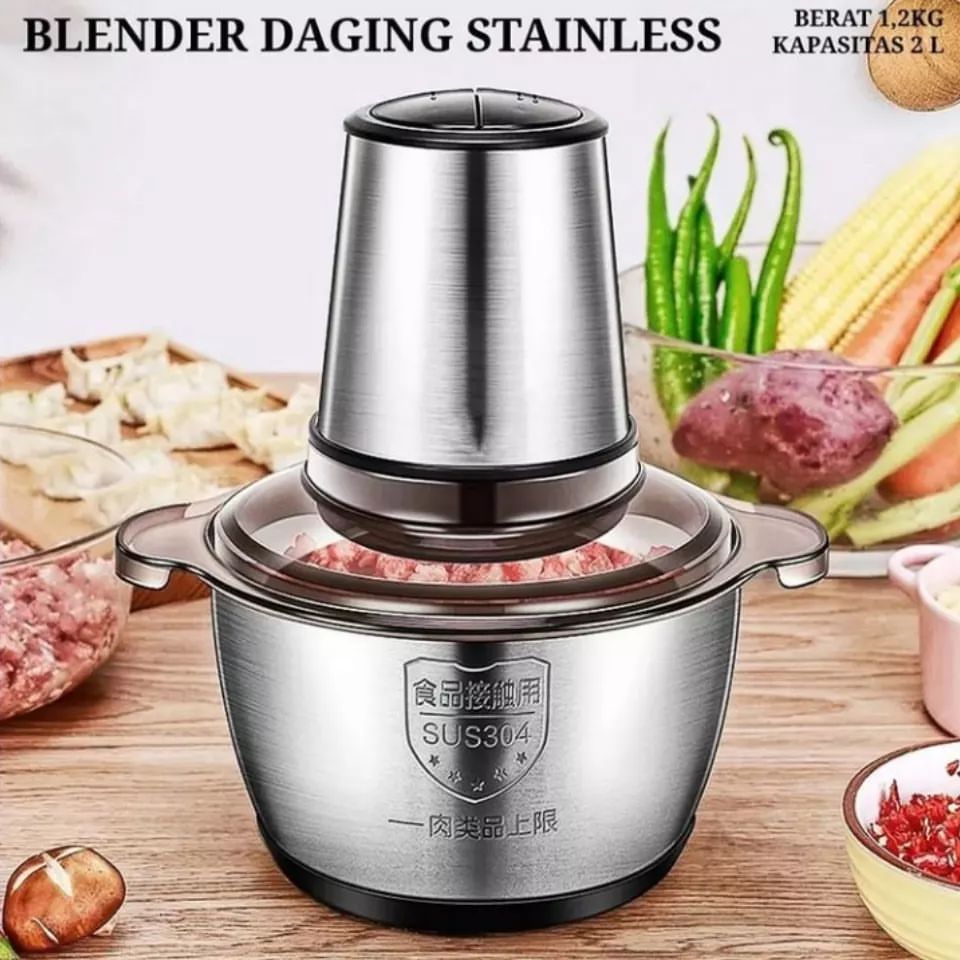 Chopper Blender Daging Penggiling/Blender Daging Stainless