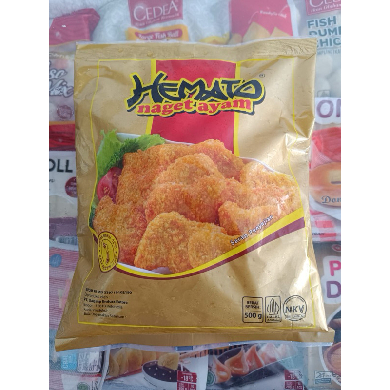 

HEMATO Nugget Ayam Gold 500gr