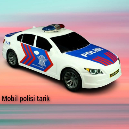mainan mobil polisi patrol MAINAN MOBIL POLISI KANTONG / MOBIL