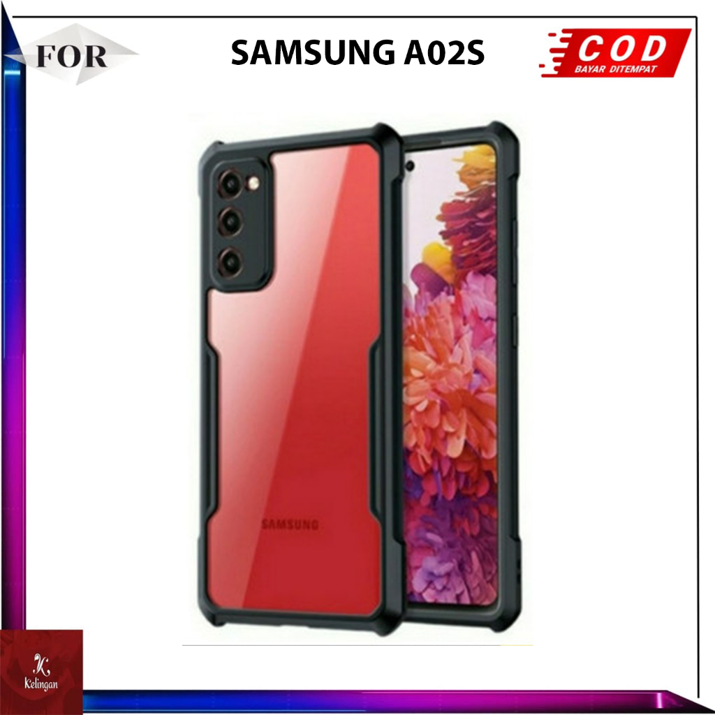Case Samsung Galaxy A02 A02S Fusion Shockproof Armor Casing