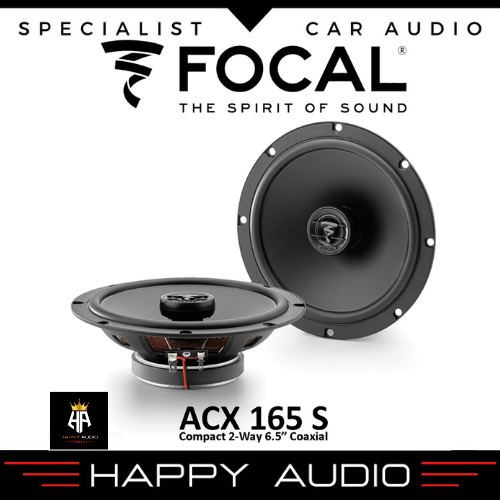 Speaker Coaxial 2-Way Slim 6.5 Inch FOCAL ACX 165 S PERFORMANCE AUDITOR SERIES ACX-165S ACX165S Comp