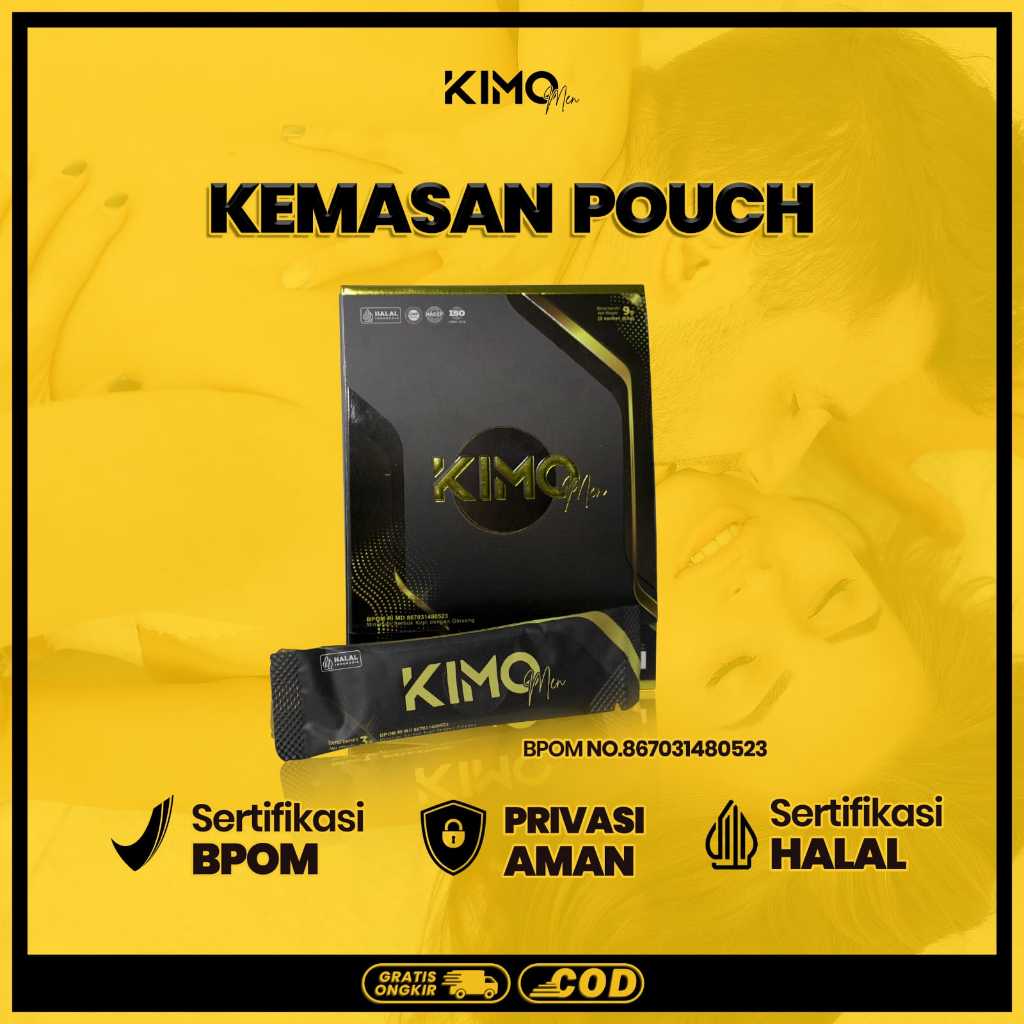 Obat kuat herbal kimo pouch - isi 3
