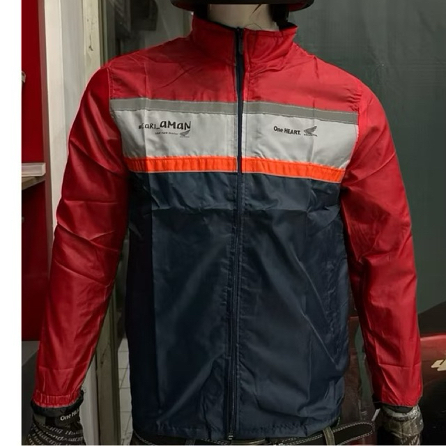 Jaket motor Honda parasut original