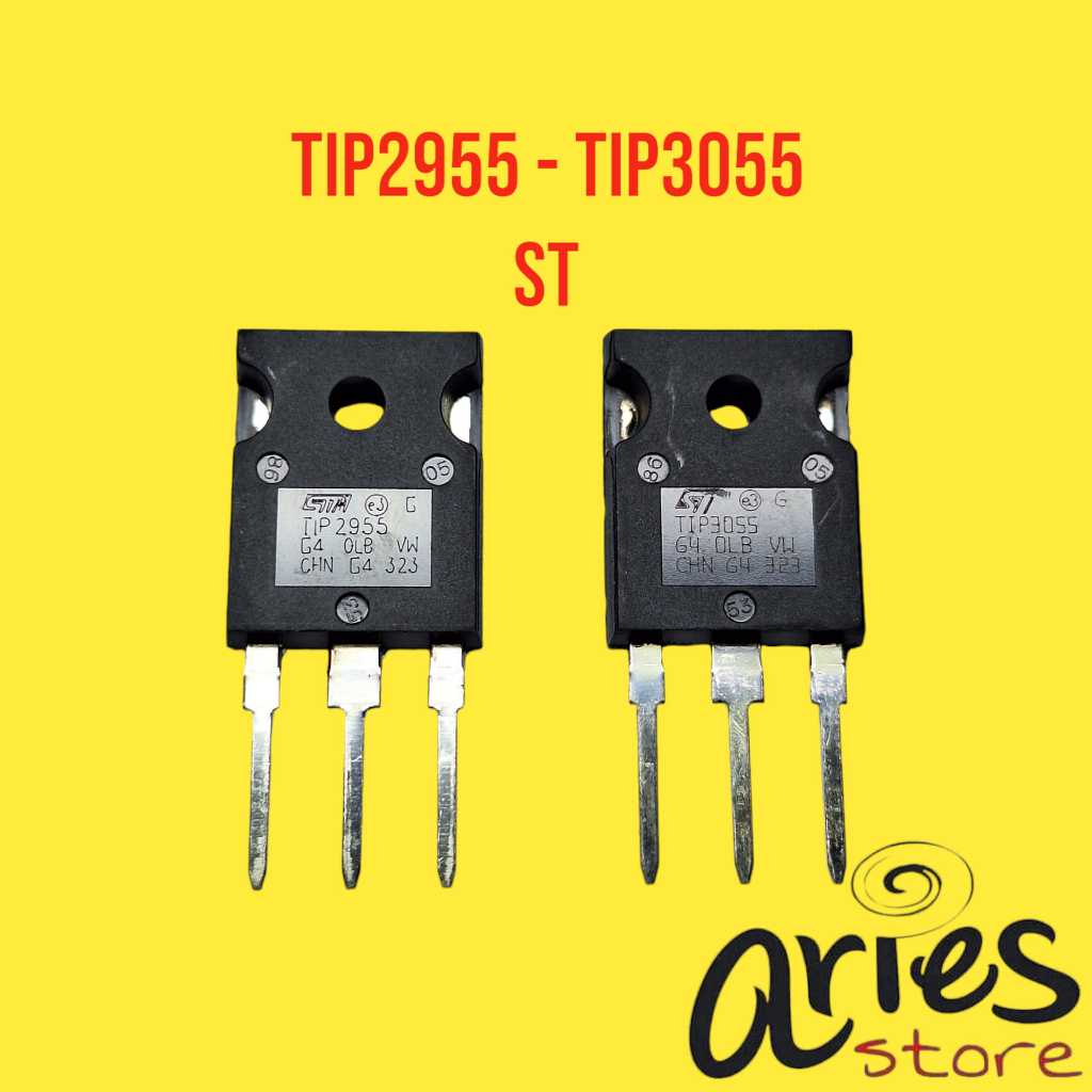 TIP2955 TIP3055 ST TIP 2955 TIP 3055 ST 1 SET