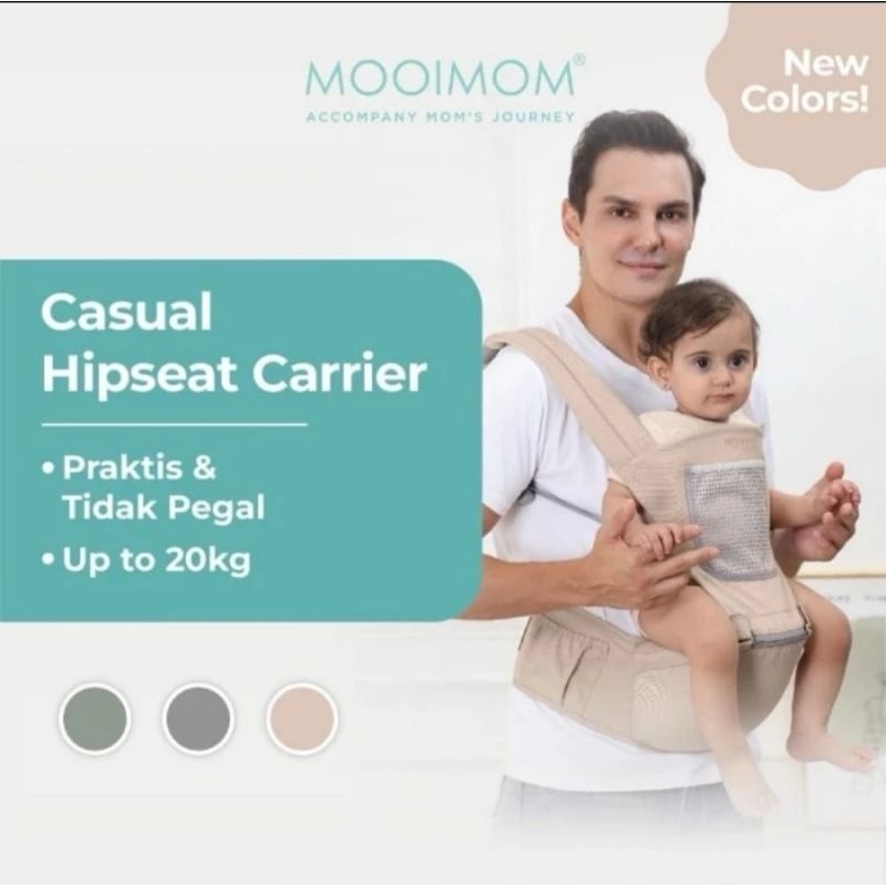 Gendongan hipseat - Mooimom Casual Hipseat Carrier