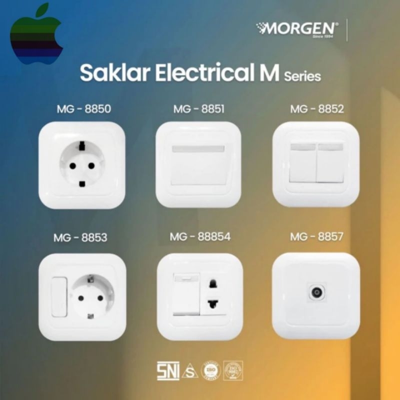 Saklar Morgen - Stop Kontak Morgen M Series - Electrical Morgen