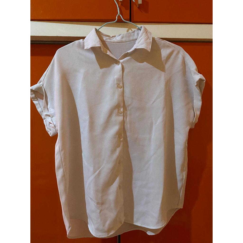 Kemeja Wanita Baby Pink