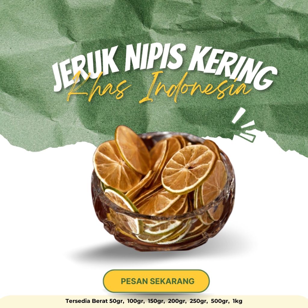 

REMPAH HERBAL ALAMI JERUK NIPIS KERING