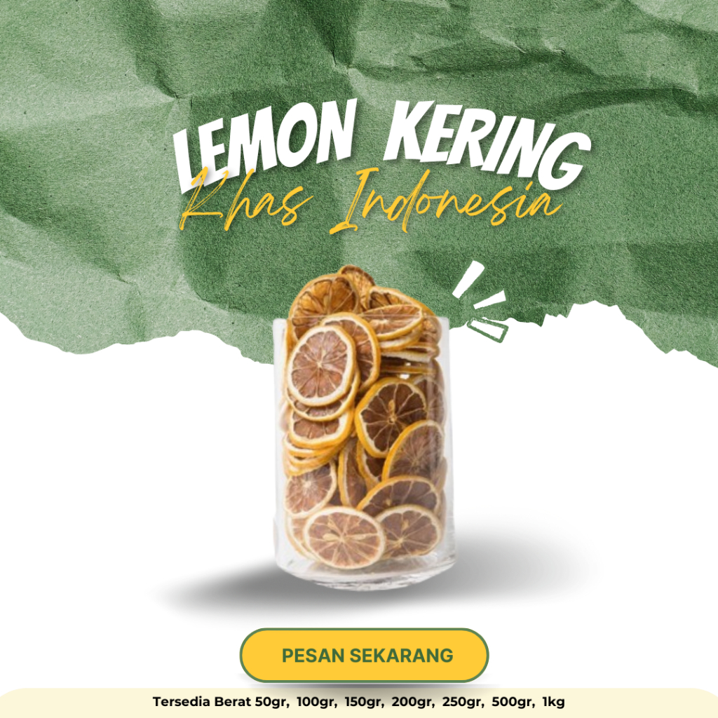 

REMPAH HERBAL ALAMI LEMON OVEN KERING