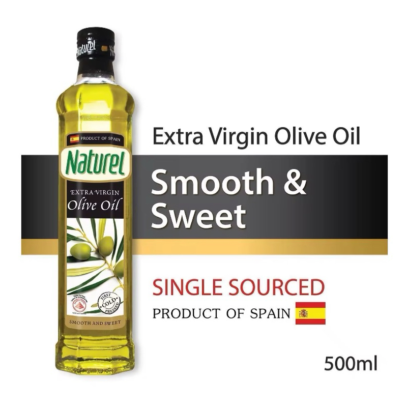 

Naturel Olive Oil Extra Virgin Gluten Free 500ml