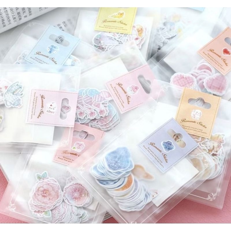 

[CRAFTS BY V] Stiker Dekor / Stiker Romantic Stiker Decor Jurnal Stiker Hias Diary