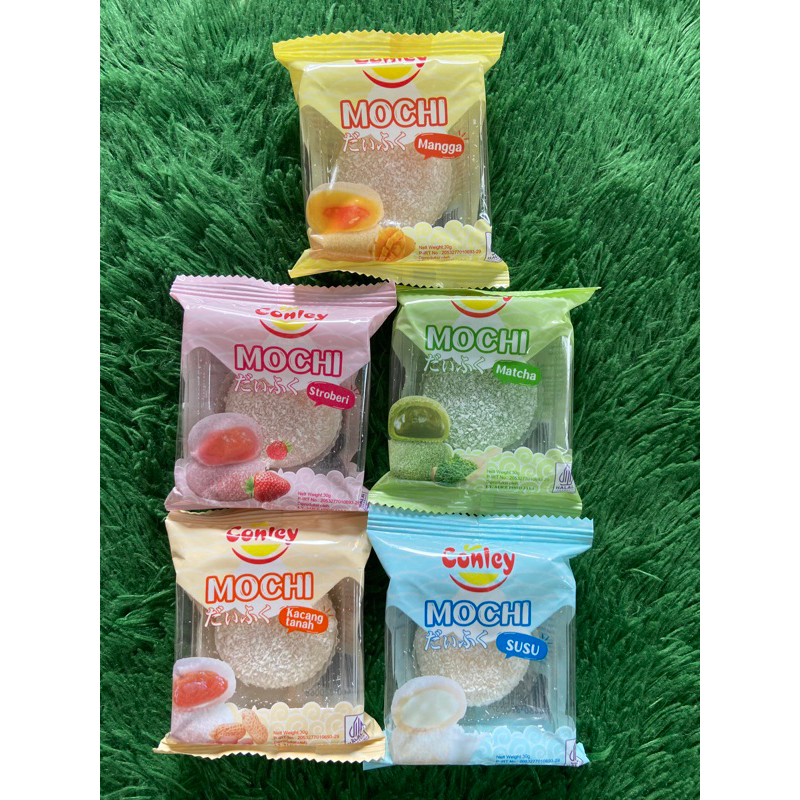 

MOCHI CONLEY viral 30 gram 5 VARIAN rasa | MOCHI CONLEY VIRAL (1 bungkus) & (5 mix)