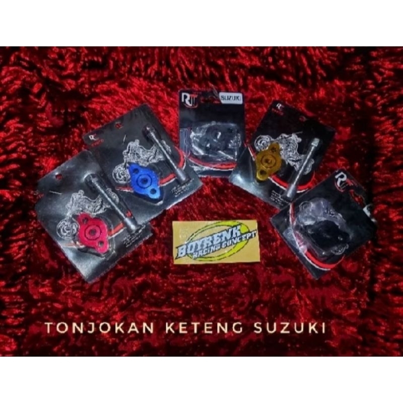 TONJOKAN KETENG RACING SUZUKI - TENSIONER MANUAL - STELAN KETENG MANUAL CNC SUZUKI SATFIA FU-MIO SPO