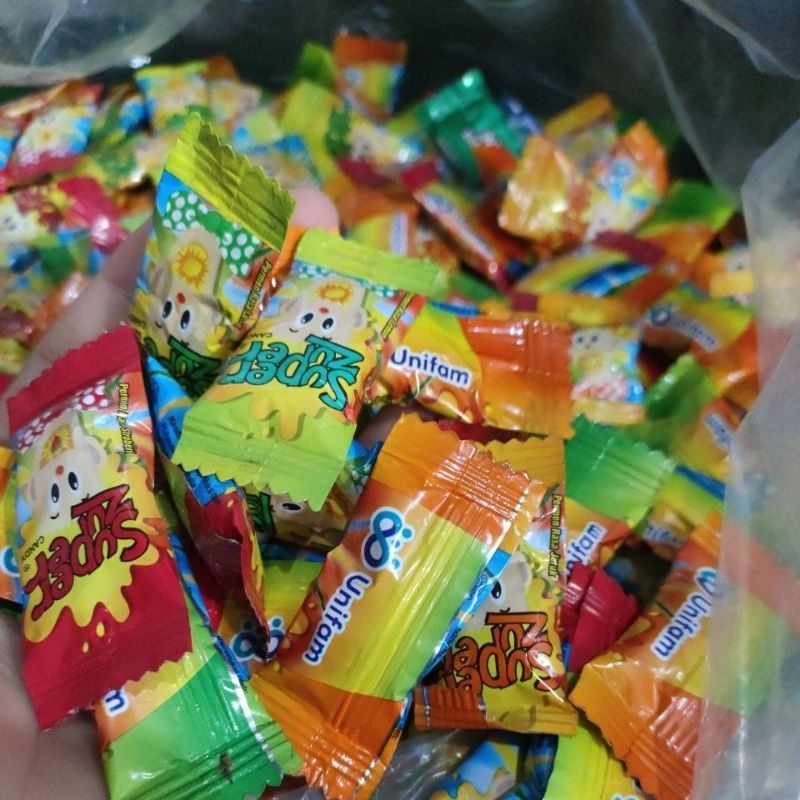 

permen kiloan TERMURAH per kg isi banyak 400pcs±