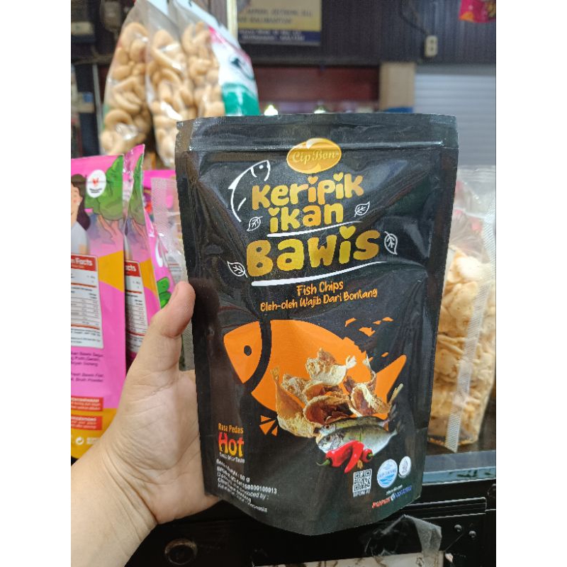 

KERIPIK IKAN BAWIS SPICY