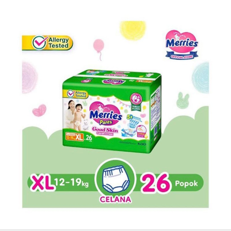 Merries XL26 Popok Celana