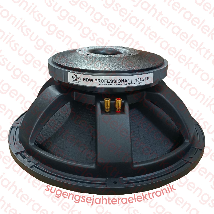 Speaker Komponen RDW 18 inch LS 66 FT // 18LS66 FT // LS66 FT - 18 inch Original (HARGA SUDAH TERMAS