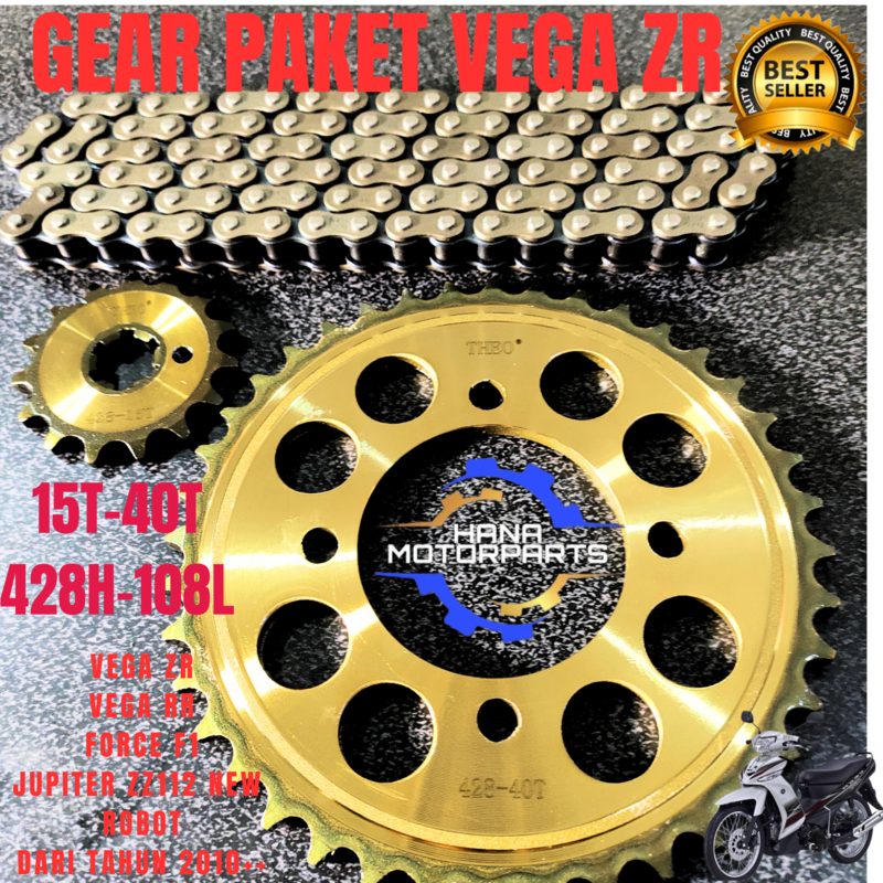 GEAR SET VEGA ZR NEW GIR PAKET VEGA RR MOTOR JUPITER Z 115 NEW ROBOT FORCE F1