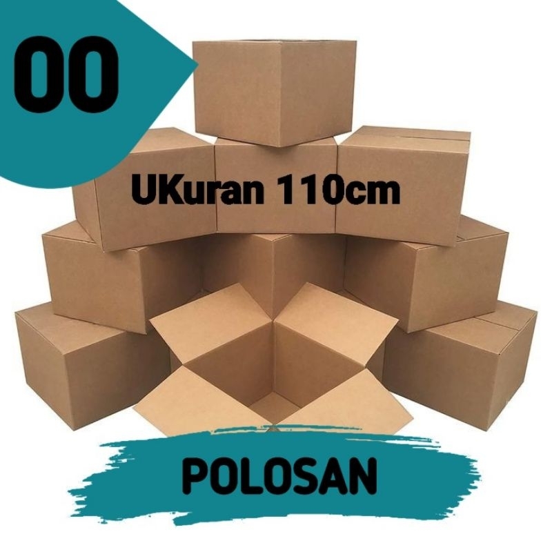 

kardus paket polosan ukuran 110cm