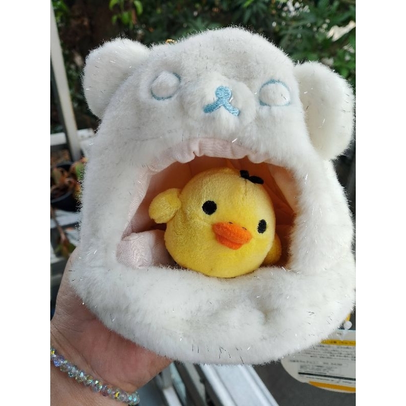 Boneka Gantung Rumah Bebek Rila Kiirotori Original SanX Bebek Rillakuma