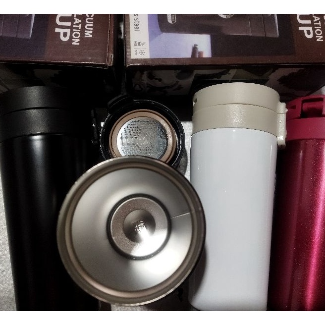 HJ6 Termos kopi vacuum POLOS Coffee cup tumbler