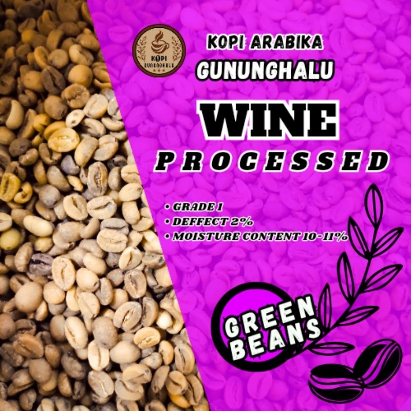 

Kopi Arabika - Green Bean - Gunung Halu - Natural Process