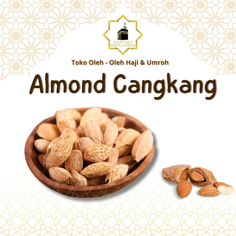 

KACANG ALMOND CANGKANG RASA MILK | KACANG PANGGANG | OLEH OLEH HAJI DAN UMROH