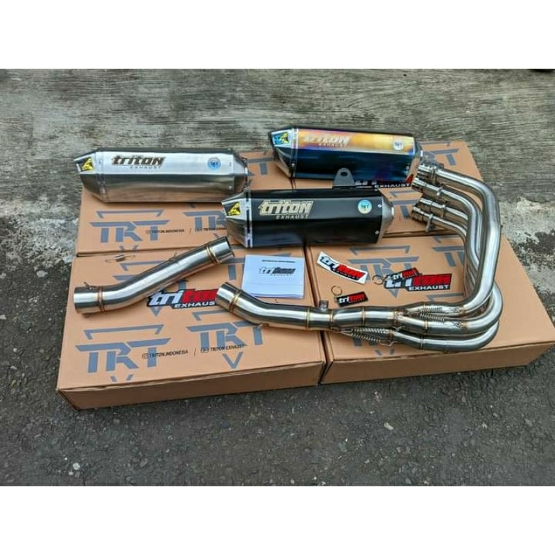 Knalpot Zx25r Zx25rr Tipe Xr5 Original Triton