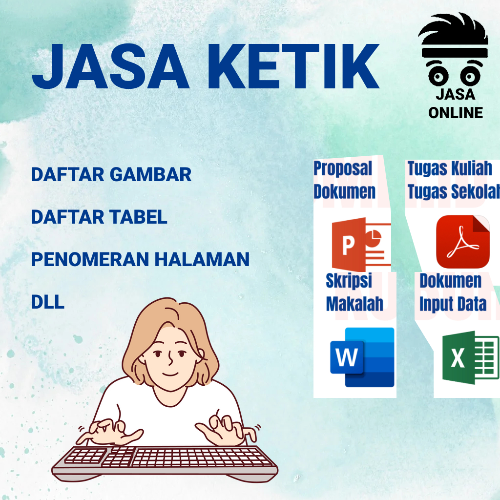 Jasa Ketik Online Express Kilat Murah