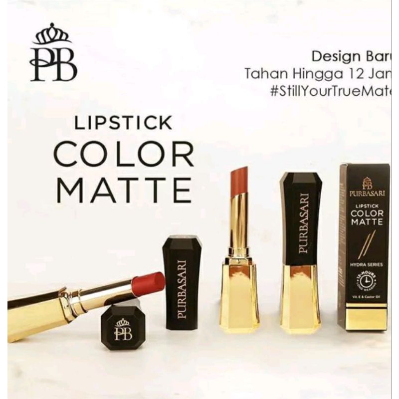 Purbasari Lipstick Color Matte(no.81)