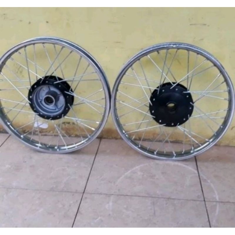 Velg Veleg Peleng Set Depan Belakang Jupiter MX Lama OLD PNP Jupiter Burhan ori