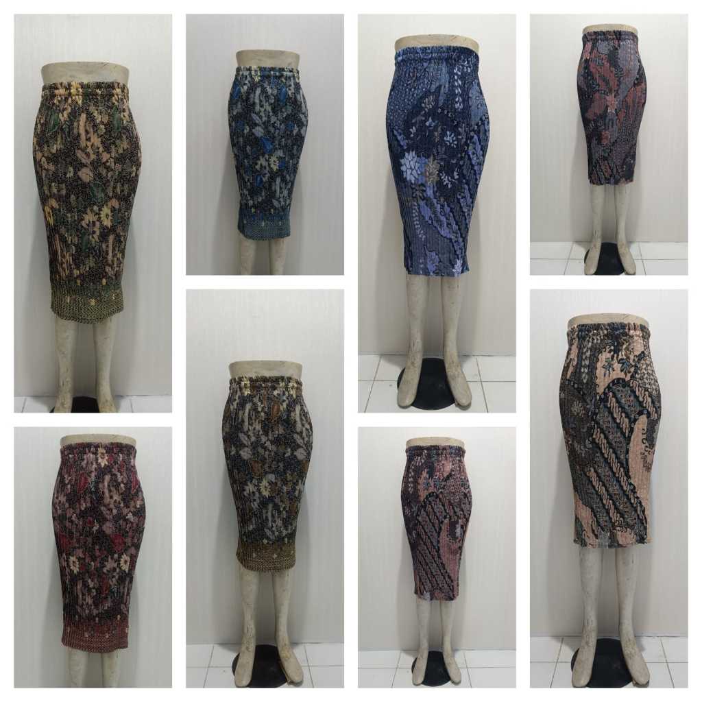 PLISKET BATIK 7/8 BAWAHAN KEBAYA