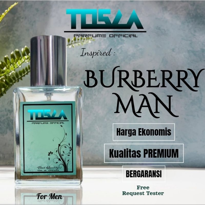 TOSCA Parfume - BURBY MEN | Parfume pria dan wanita berkualitas PREMIUM 30 ML tahan lama - Eau de Pa
