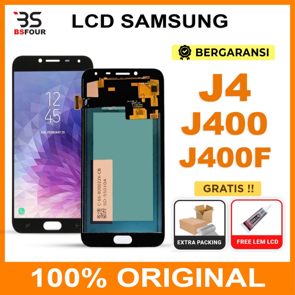 LCD SAMSUNG J4 / J400 / J400F FULLSET TOUCHSCREEN ORIGINAL