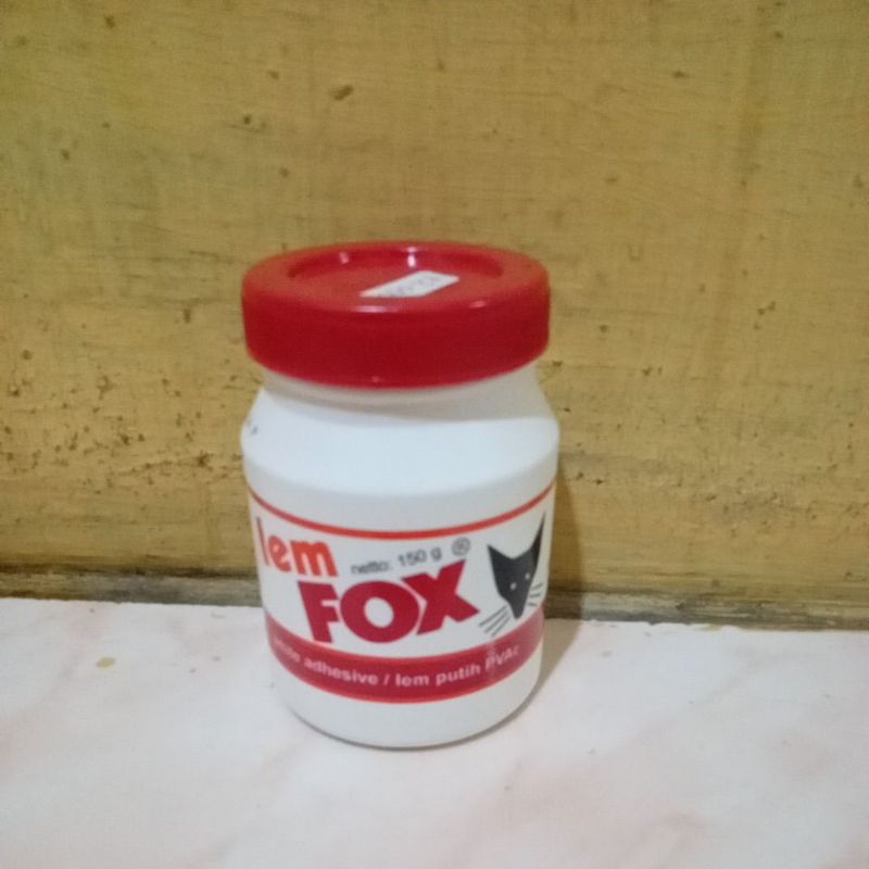 

lem fox 150g | lem kertas lem fox 150g lem kental warna putih merek fox