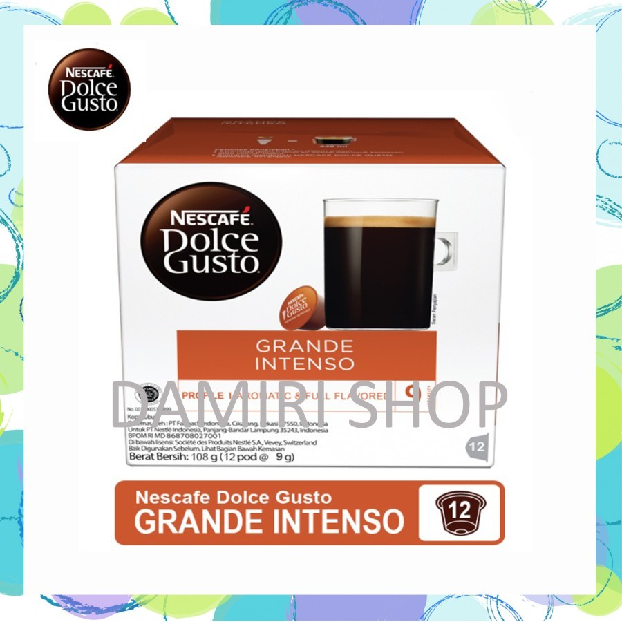 

Capsule NDG Nescafe Dolce Gusto Grande Intenso