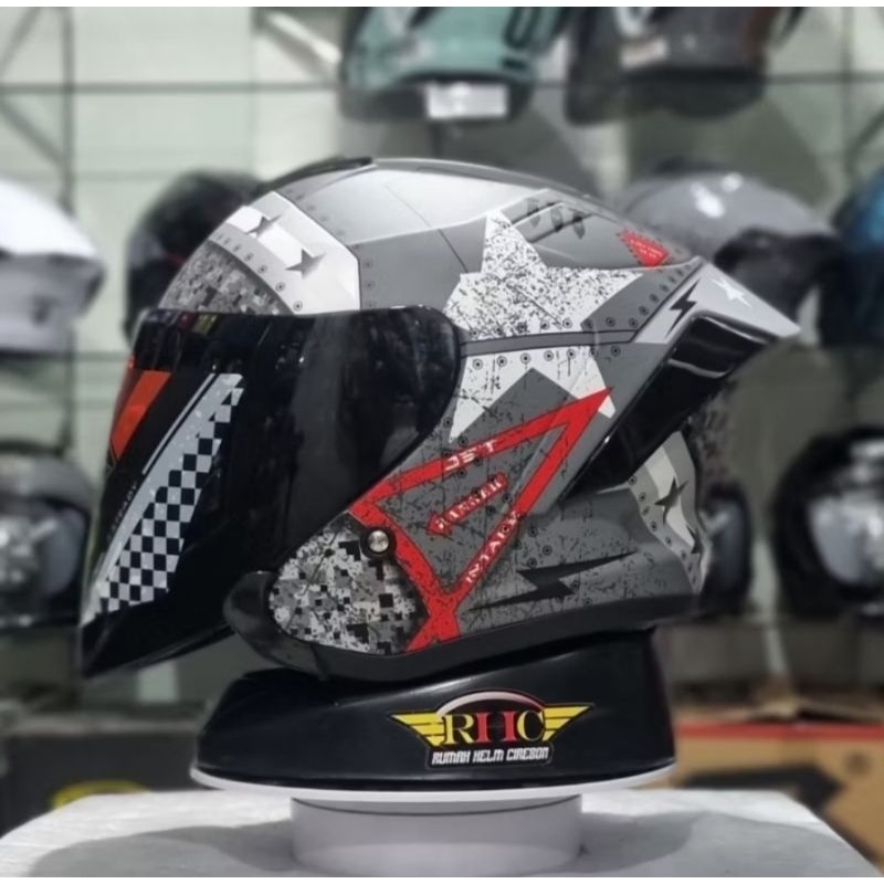 Helm JS ARMOR MOTIF LEOPARD