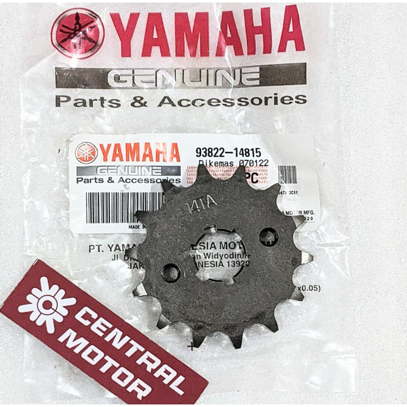 GER GIGI GEAR DEPAN VIXION OLD NEW JUPITER MX KOPLING ORIGINAL YAMAHA 93822-14815