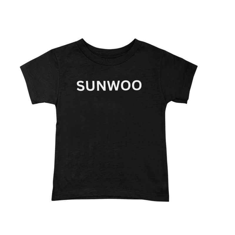KAOS NAMA SUNWOO THE BOYZ