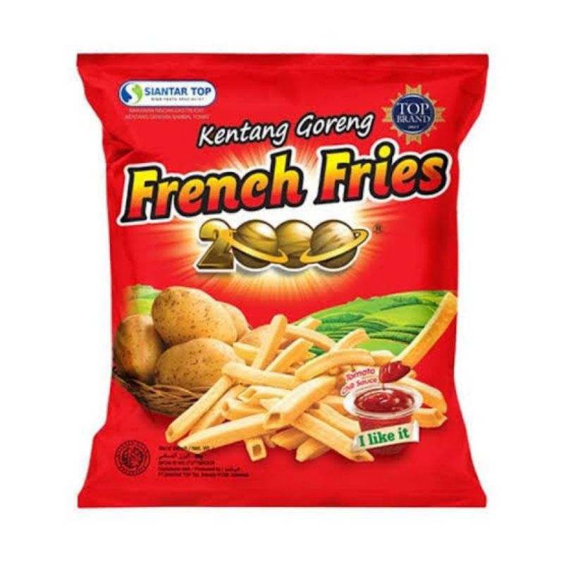 

French Fries 2000 Ciki Kentang 1 Renceng isi 10pcs