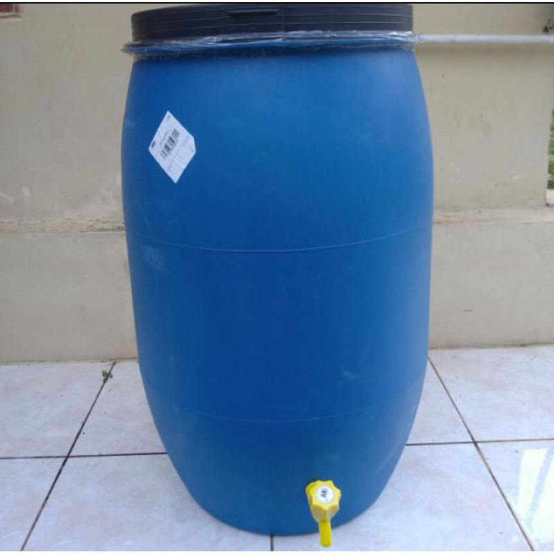 tong kran air/drum plastik 120 liter