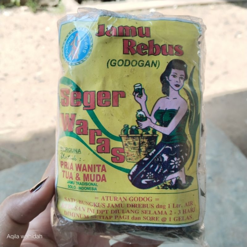 

Jamu Rebus Godogan Seger Waras - Pegal Linu / Asam Urat Lainnya