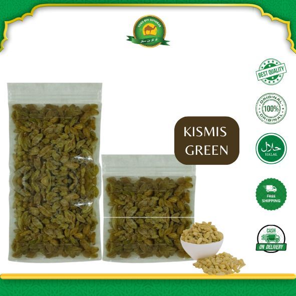 

Kismis Hijau Manis | Green Kismis Afghaistan | Kismis Hijau Original | Green Kismis Raisins