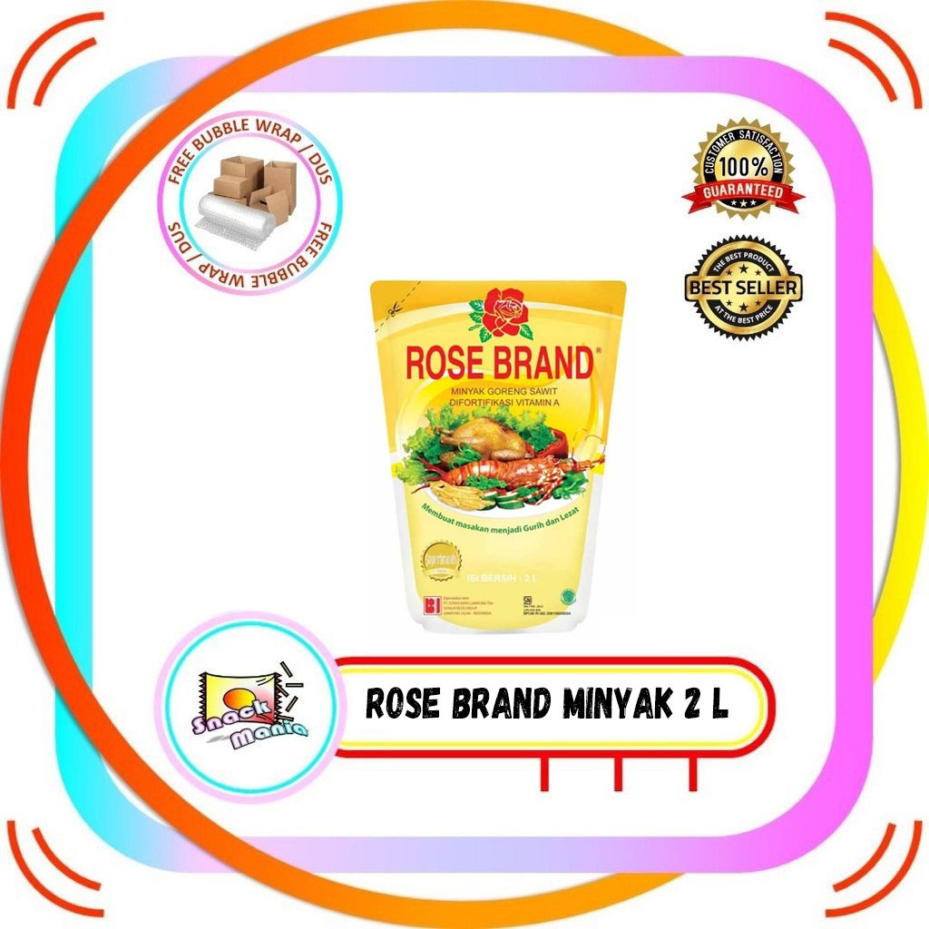 

Rose Brand Minyak Goreng ~ 2 Liter Pouch