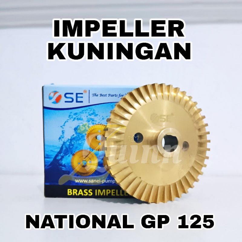 Kipas Impeller Kuningan National 125 - GP 125 - Panasonic 125 Shimizu