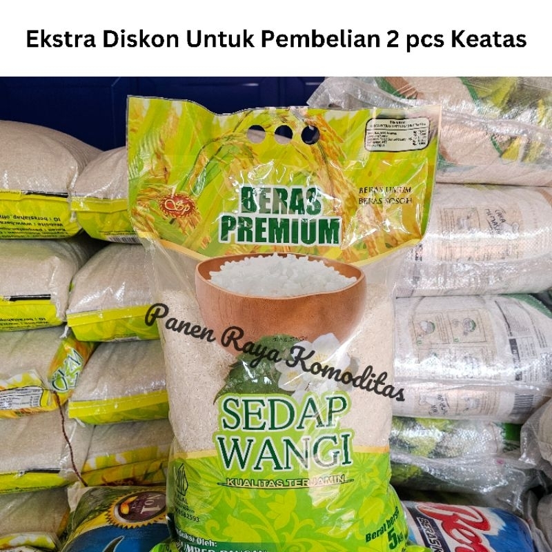 

Beras Sedap wangi 5kg