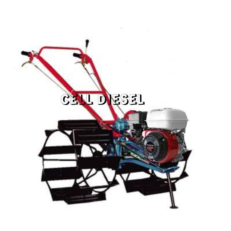 Traktor Sawah Quick Capung Metal + Mesin Penggerak Honda GP 200
